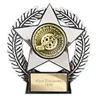 Emperor Star Silver Cycling Plaque