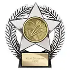 Emperor Star Silver Darts Plaque