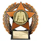 Emperor Star Bronze Martial Arts Plaque