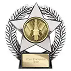 Emperor Star Silver Motorsport Plaque