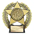 Emperor Star Gold Music Plaque