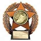 Emperor Star Bronze Running Plaque