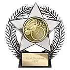 Emperor Star Silver Swimmimg Plaque