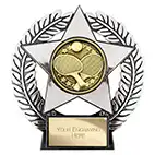 Emperor Star Silver Table Tennis Plaque