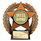 Emperor Star Bronze Well Done Plaque