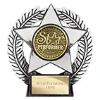 Emperor Star Silver Star Performer Plaque