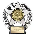 Emperor Star Silver Science Plaque