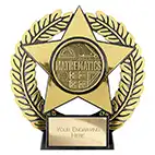 Emperor Star Gold Maths Plaque