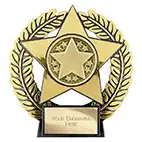 Emperor Star Gold Achievement Plaque