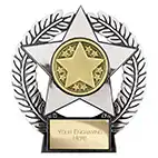 Emperor Star Silver Achievement Plaque