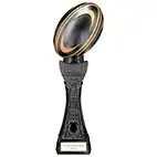 260mm Black Viper Tower Rugby Trophy