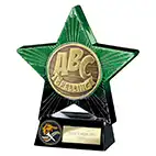 Green Superstar Spelling Award 140mm