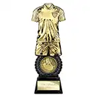 Intensity Gold Shirt Rugby Trophy