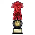 Intensity Red Shirt Rugby Trophy