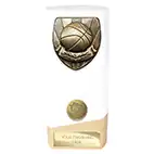 White Prime Cobra Basketball Trophy 160mm
