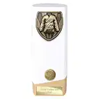 White Prime Cobra Martial Arts Trophy 190mm