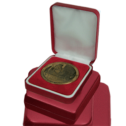 Metallic Red 87mm Medal Case £6.50