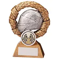 110mm Monaco Wreath Helmet Motorsport Award *
