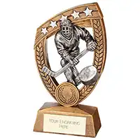 160mm Patriot Ice Hockey Plaque