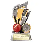 Strike Bolt Cricket Trophy 130mm