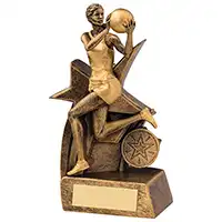 150mm Zodiac Netball Player Award 