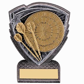 Utopia Mini Darts Shield Trophy