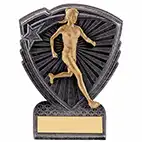 Utopia Mini Running Female Shield Trophy