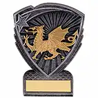 Utopia Mini Welsh Dragon Shield Trophy
