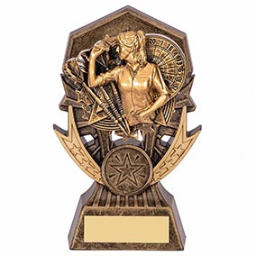 Allstar Darts Female Trophy 145mm