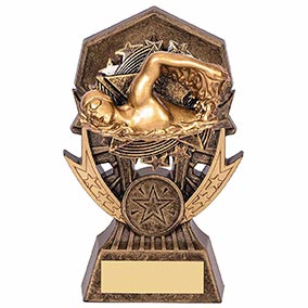 Allstar Male Swimmer Trophy 145mm