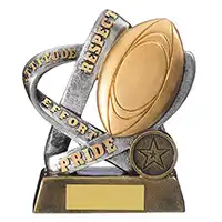 12.5cm Infinity Rugby Award