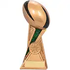 Green Storm Rugby Trophy 180mm