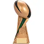 Green Storm Rugby Trophy 215mm