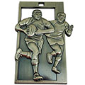 Silver Ingot Rugby Medal 56mm