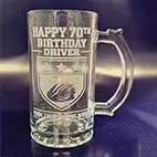 Custom Design Glass Tankard