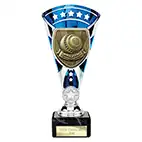 Blue & Silver Cobra Star Lawn Bowls Cup 210mm