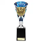 Blue & Silver Cobra Star Swimming Cup 255mm