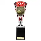 Red & Silver Cobra Star Tennis Cup 255mm