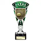 Green & Silver Cobra Star Tennis Cup 210mm