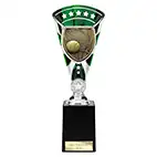 Green & Silver Cobra Star Tennis Cup 255mm
