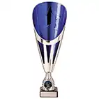 Blue Silver Rising Stars Deluxe Cup 295mm