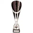 Black Silver Rising Stars Deluxe Cup 335mm