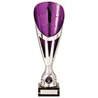 Purple Silver Rising Stars Deluxe Cup 325mm