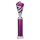 Purple Super Hurricane Trophy 350mm