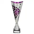 Purple Vivid Cup Trophy 340mm