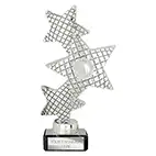 Silver Trinity Star Trophy 185mm