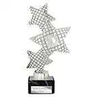 Silver Trinity Star Trophy 195mm