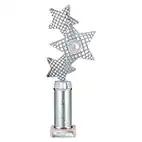 Silver Trinity Super Star Trophy 290mm