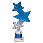 Blue Trinity Super Star Trophy 215mm