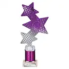 Purple Trinity Super Star Trophy 240mm